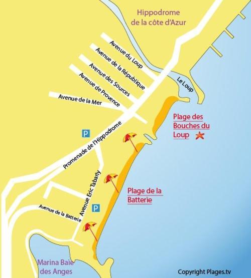 4 Pers , 100M De La Plage Marina Baie Des Anges French Riviera Вилньов Любе Екстериор снимка